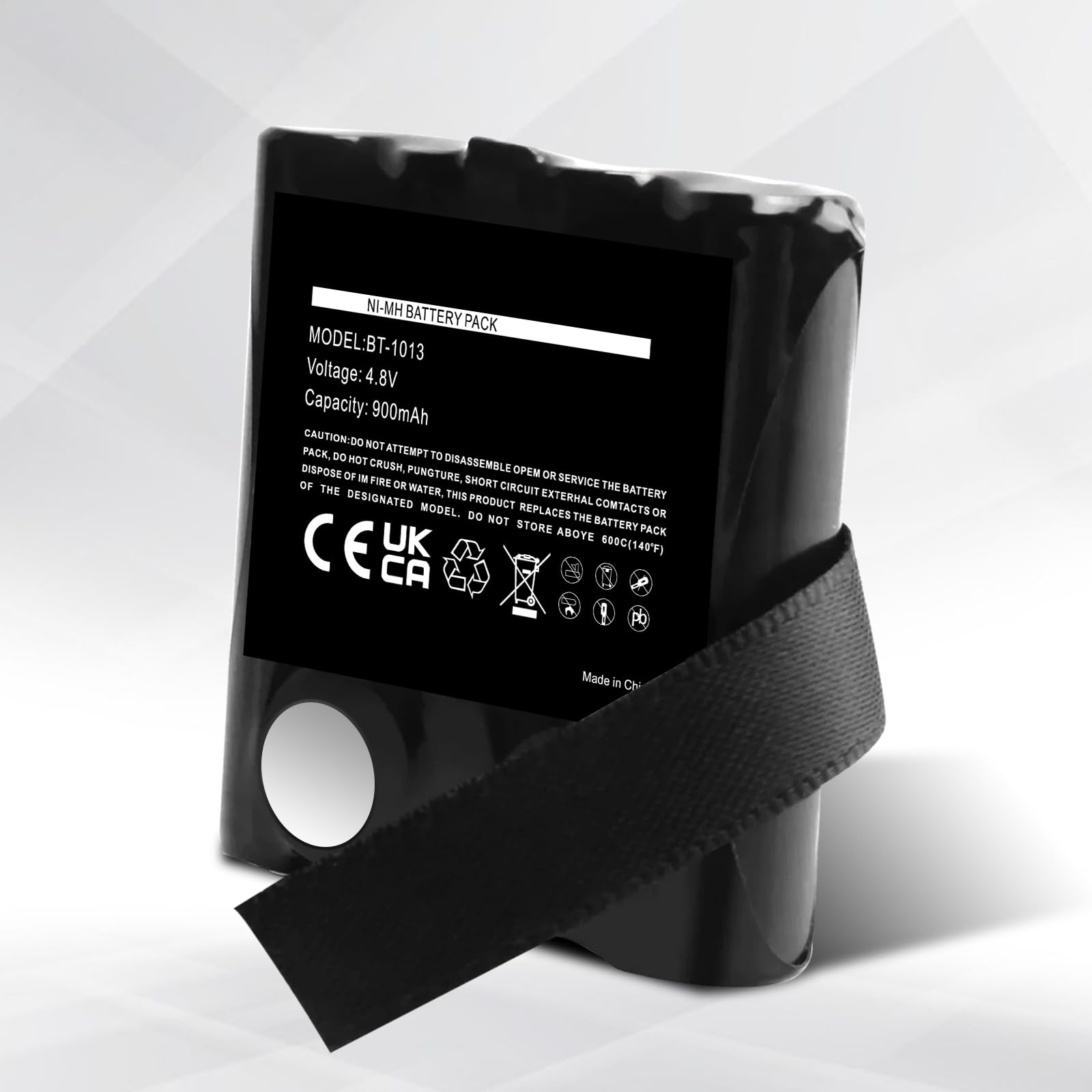 Batteria di ricambio NI-MH da 1000 mAh per Motorola TLKR T3, T4, T5, T7, T8, T50, T60, T80, compatibile con parti originali IXNN4002B, LIS-P14MAA03A1AX e modelli di batterie comuni BP-38/39/40, BT-537