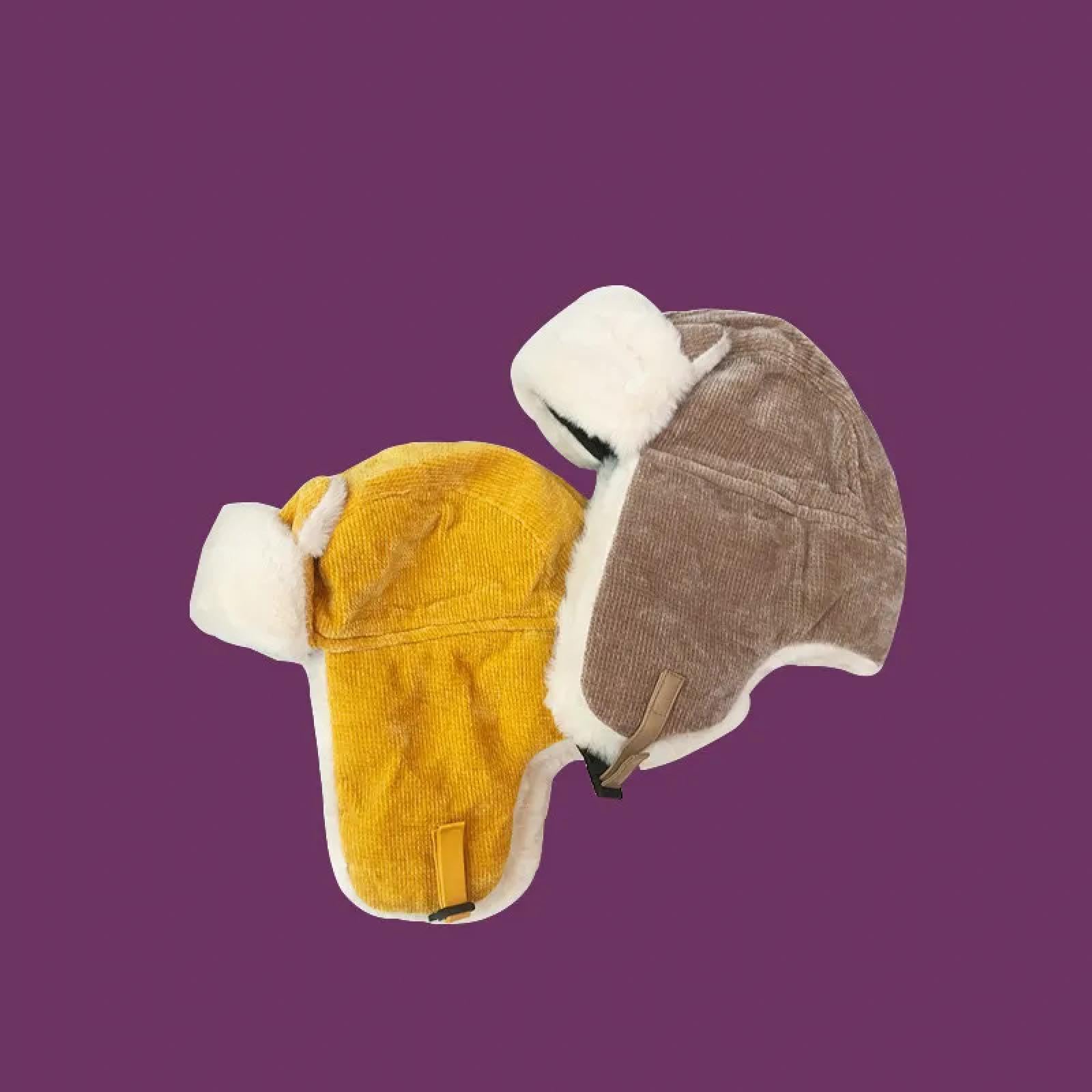 Czapki Czapki Skullies Czapki Beanie Rosyjska Zimowa Czapka Kobiety Zima Narty Śliczne Kocie Uszy Dziecięca Czapka Ochronna Uszy Kolarstwo Ciepłe Rodzic-Dziecko Wiatroszczelna Czapka