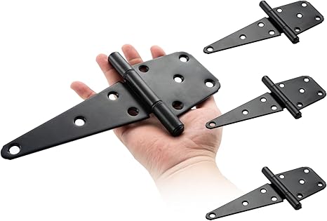 6 Inch T-Strap Gate Hinges 6 Inch T-Strap Gate Hinges