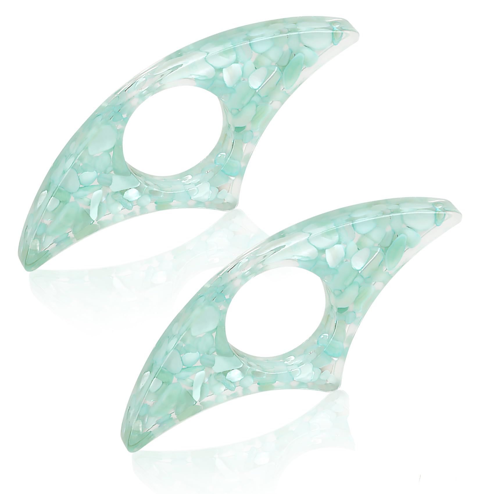 Book Page Holder, 2 PCS Thumb Book Page Holder Dried Flower Resin Page Holders for Reading Flower Bookmark Reading Gifts Accessories for Readers Books Lovers Students Teachers Bookworm Bookmarks