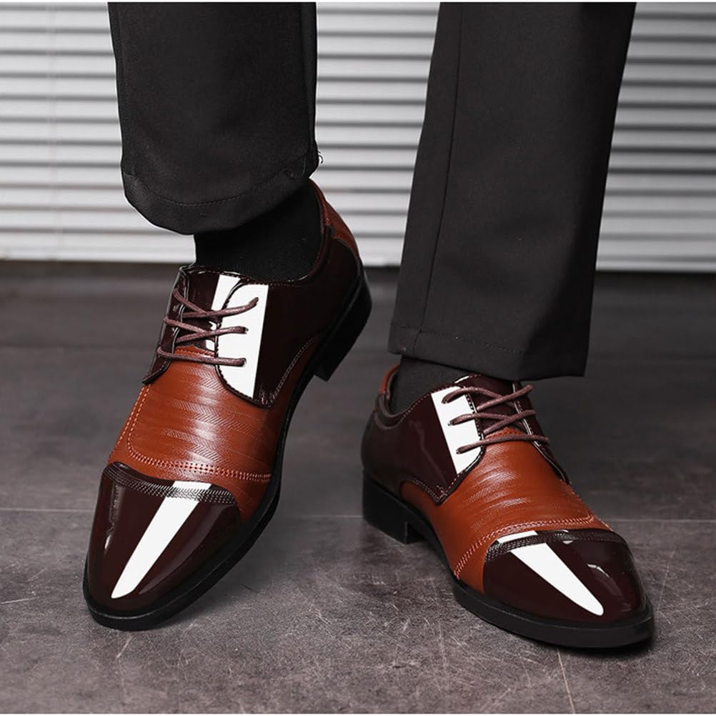 Oxford Homme Lacets Derby Élégantes Dressing Chaussure Urban Habillées