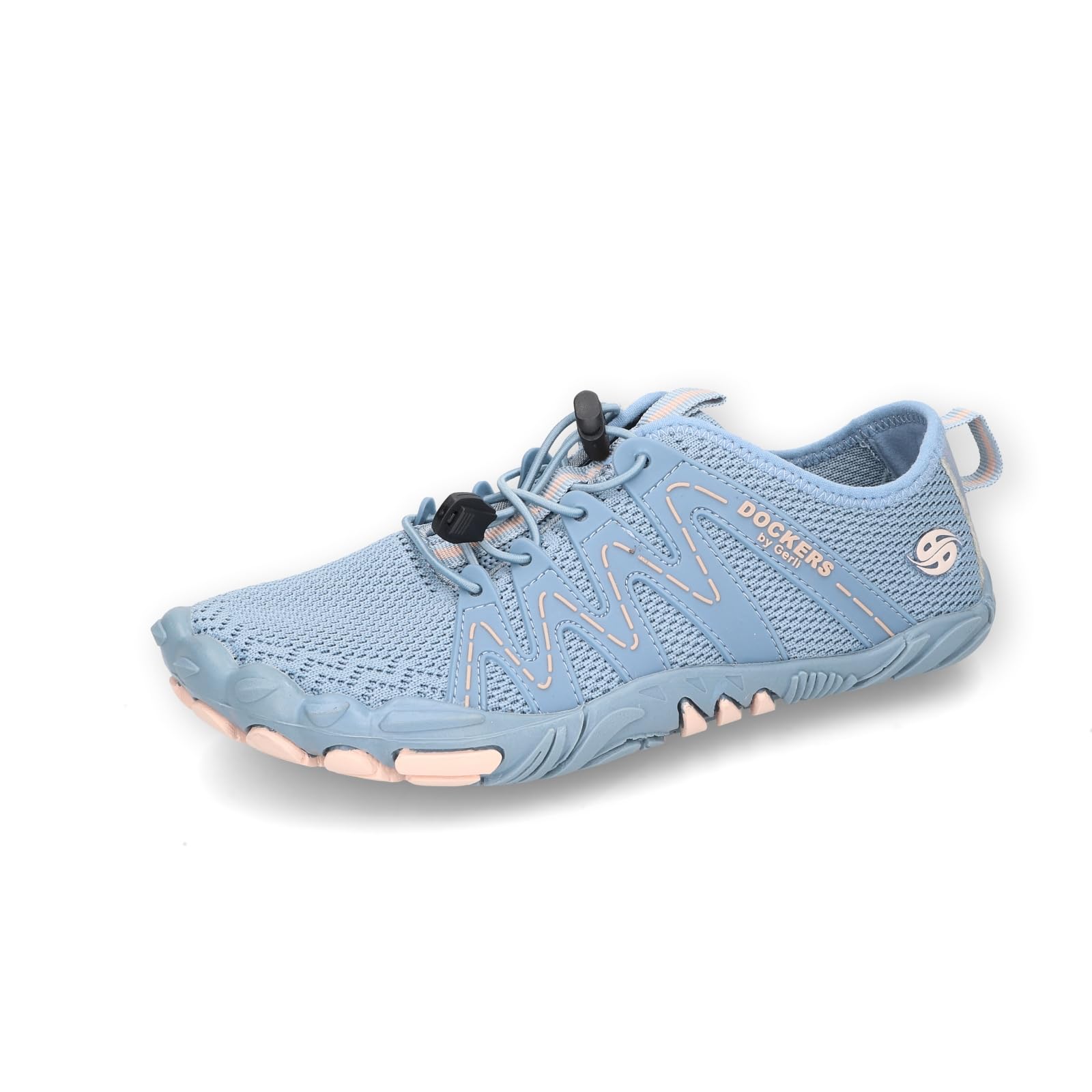 Dockers by Gerli Low-Top Sneaker Blau/Multi, Größe 38 EU