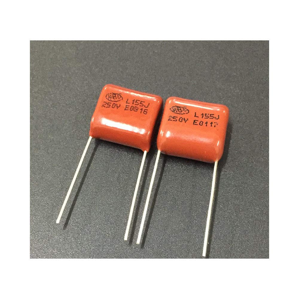 10pcs CBB 155 250V 155J CL21 1.5uF P15 Metallized