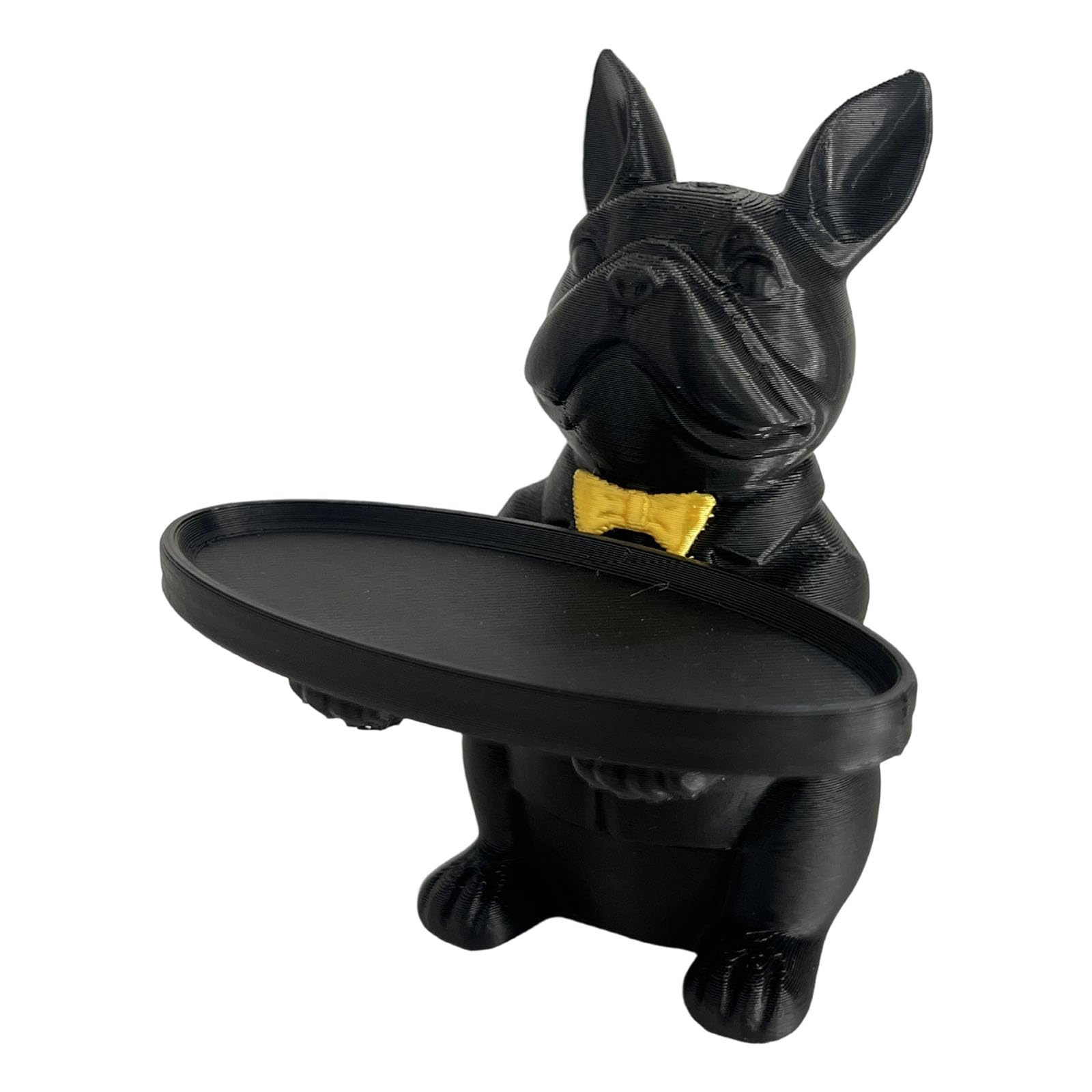 Hrtyvhin Multicolor Dog Statue, Lovely Dog Figurines Sculpture With Storage, Candy Jar, Candy Bowl Bowl For Entryway Table Statues Home Decors