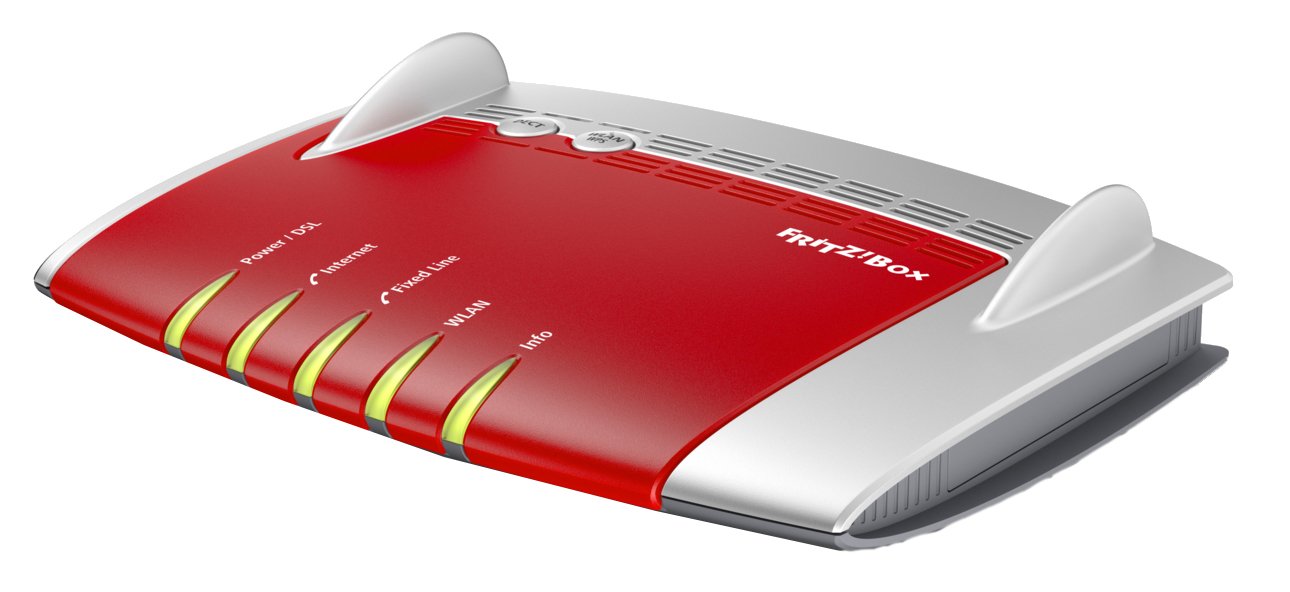 AVM FRITZ!Box 7490 WLAN AC + N Router (VDSL/ADSL, 1.300 Mbit/s (5 GHz), 450 Mbit/s (2,4 GHz), DECT-Basis, Media Server, internationale Version) (Generalüberholt)