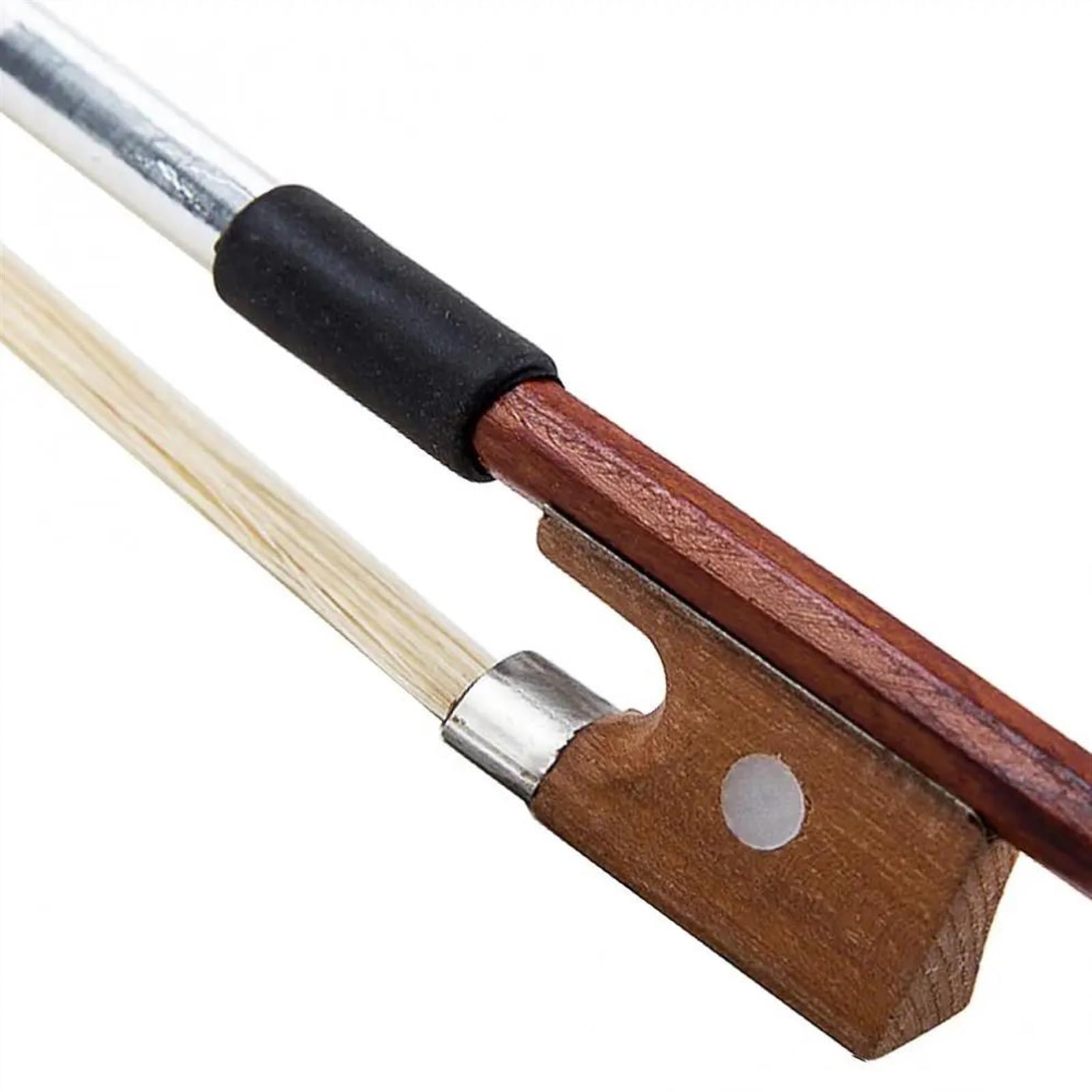 TSTS Geigenbogen voller Größe 4/4 Violine Bogen Rosshaar Holz Stick Kunststoff Griff Geige Bogen Langlebige Violine Zubehör Instrumente