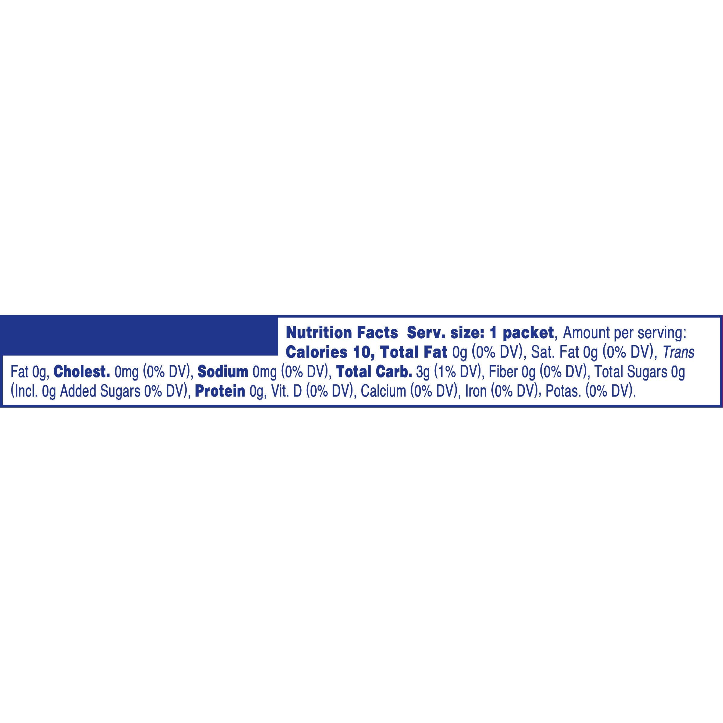 Crystal Light Sugar-Free Wild Strawberry Drink Mix with Caffeine (10 On-the-Go Packets)