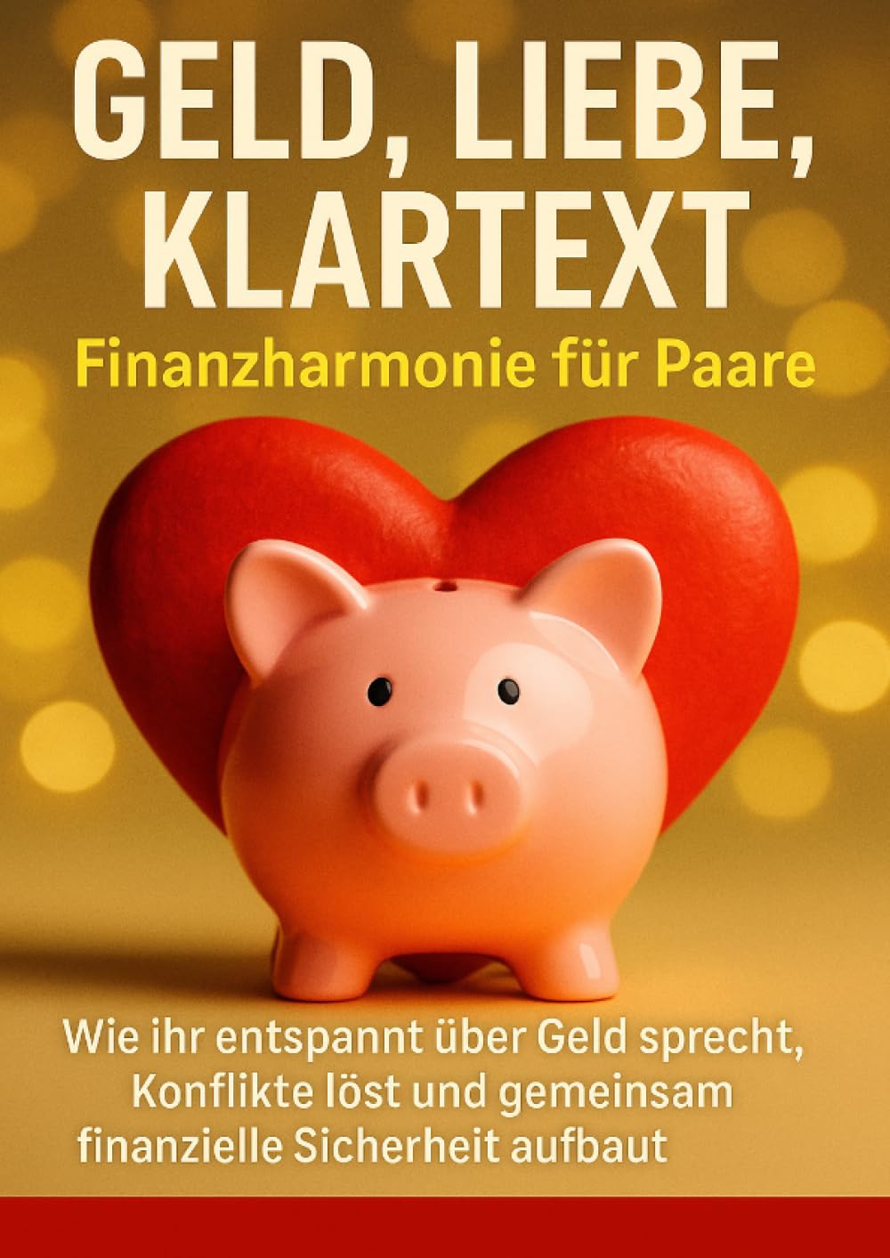 Geld, Liebe, Klartext: Finanzharmonie für Paare: Wie ihr entspannt über Geld sprecht, Konflikte löst und gemeinsam finanzielle Sicherheit aufbaut