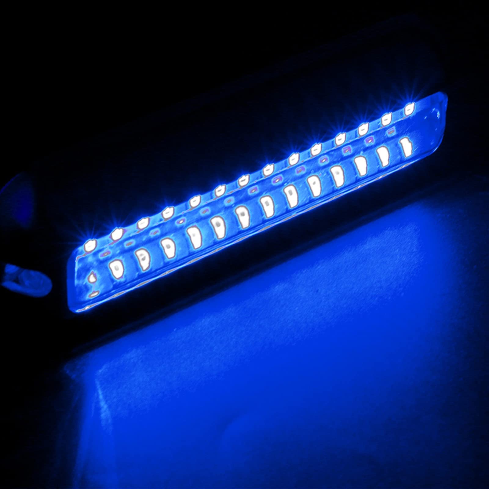 Kit conversione Xeno Lampada da pesca in barca 42 LED subacquea luce di pesca in barca Transom Transom Night Light Water Paesaggio Illuminazione Accessori Marini Marine ( Emitting Color : Red )