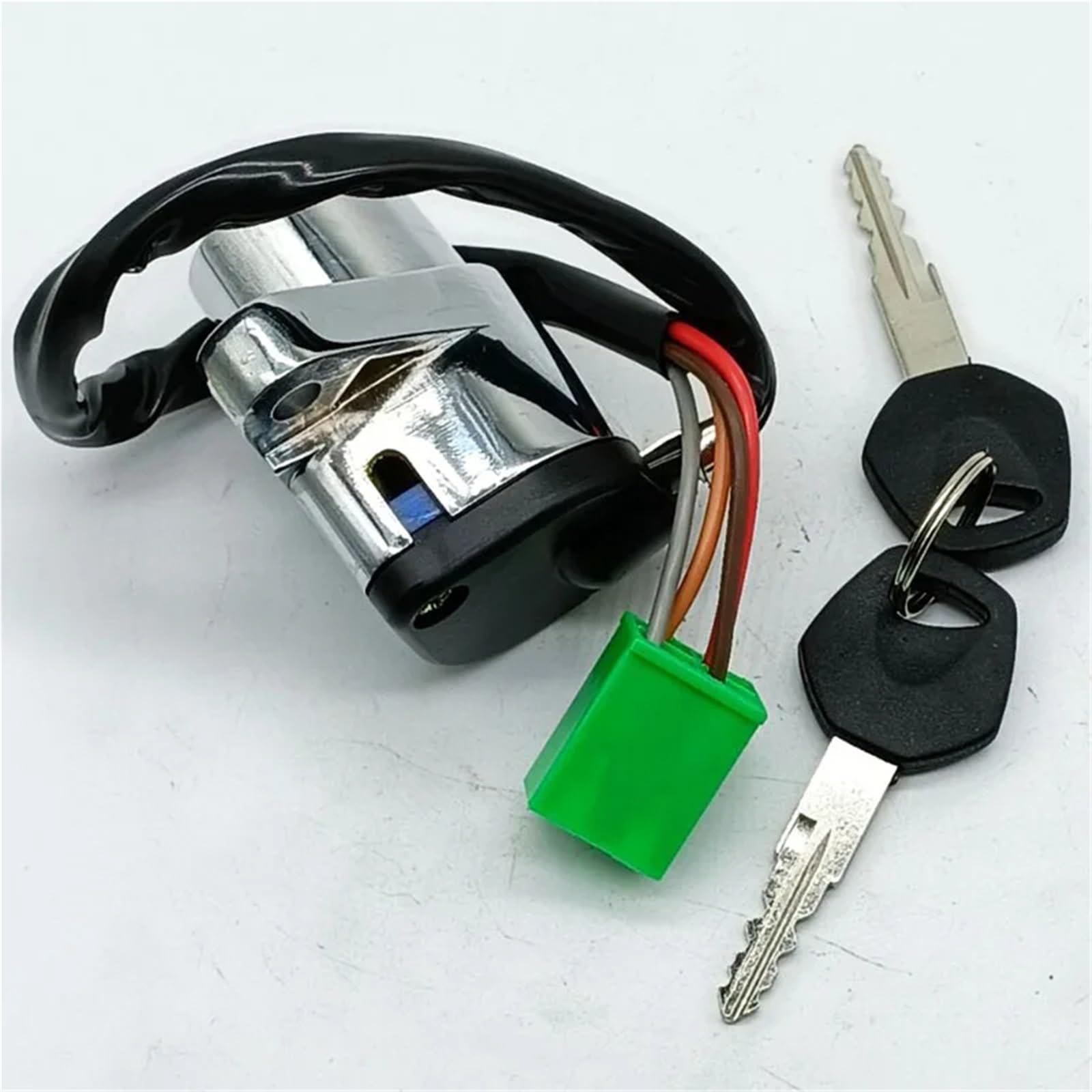 Moto Chiave Accensione Compatibile Con Suzuki Per VS1400 Per Intruder 1400 1987-2004 Set Di Chiavi Di Blocco Interruttore Di Accensione E Avviamento OEM: 37110-38B00 37110-38B01