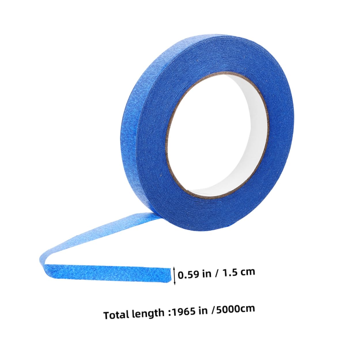 HOLIDYOYO Auto Paint Masking Tape 4 Rolls Thick Painters Tape for Car Edges Trim and Detailed Work