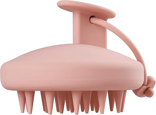Miniatura 1 de Olegna Masajeador de cuero cabelludo Cepillo para el crecimiento del cabello, masajeador de silicona para el cuero cabelludo, masajeador de cuero