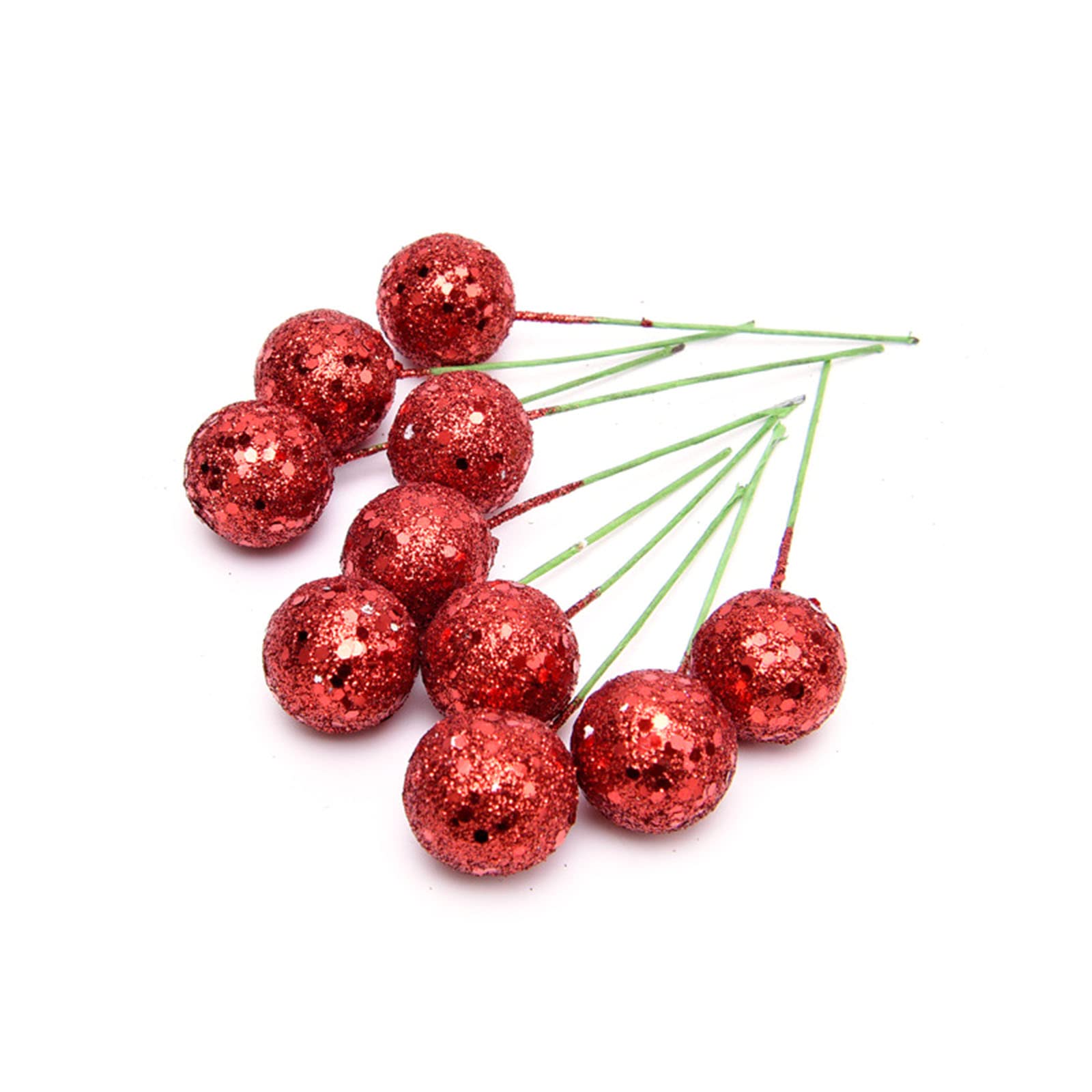 Yhplxyuus Christmas Ball Ornaments Foam Festival Balls Shatterproof Decorative Glitter Balls Tree Decorations Christmas Ball Ornaments
