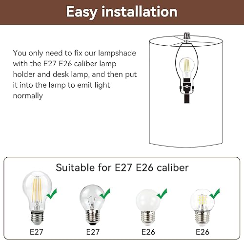 Miniatura 2 de Pantalla de lámpara de tambor grande de metal de corte negro, pantalla de metal de barril, cubierta de pantalla de luz decorativa para mesita de