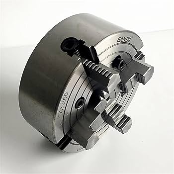 ●チウ● Lathe Chuck 200mm SANOU 4 Jaw Independent Chuck K72-200 Metal