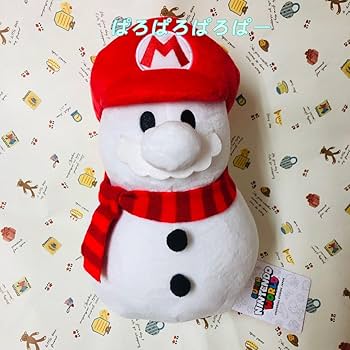 USJ 限定　ルイージ　雪だるま　ぬいぐるみ　スノーマン Amazon.co.jp: USJ 限定 ルイージのみ 雪だるま ぬいぐるみ