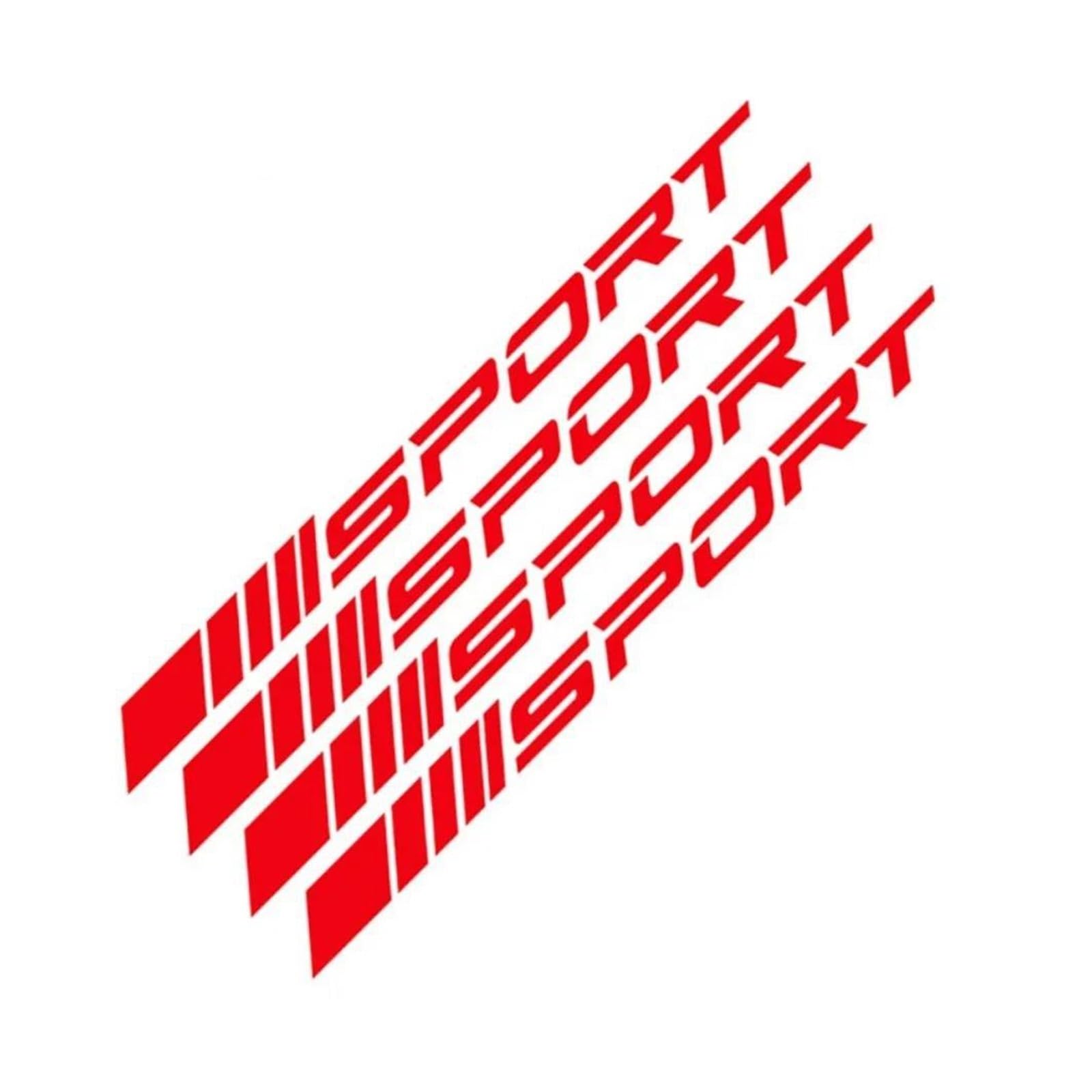 Car Stickers Wheels Rims Sport Racing Decals Cool Auto Styling SUV Truck Window Body Decoration