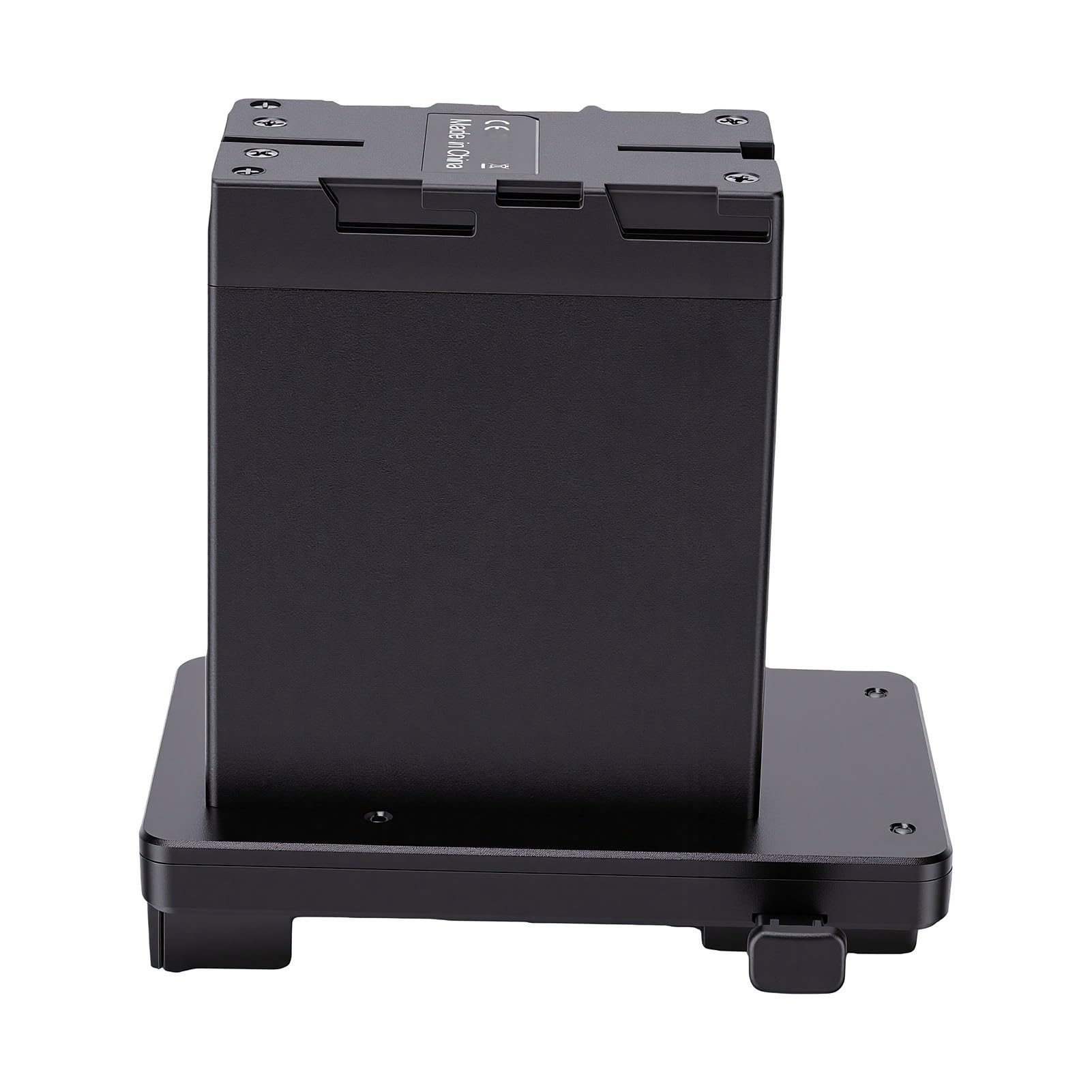KIMISS Adattatore Piastra Conversione Batteria V Mount, Connettore Alimentazione Esterna per Videocamera con Protezione da Sovratensione per PXWX280 FX6 FS5 Z280