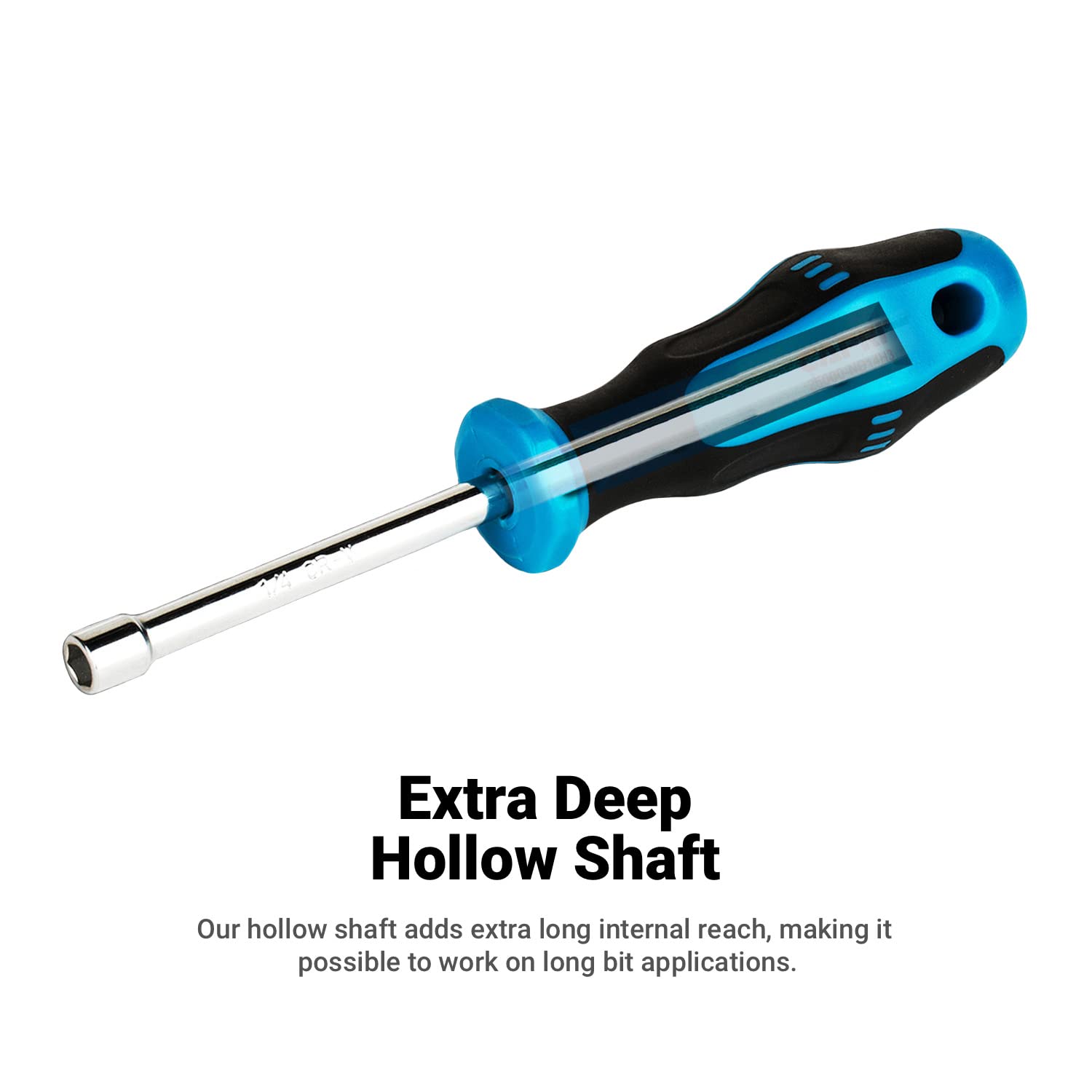 Capri Tools Kontour zestaw wkrętaków do nakrętek 3-calowych, metryczny, 7-częściowy