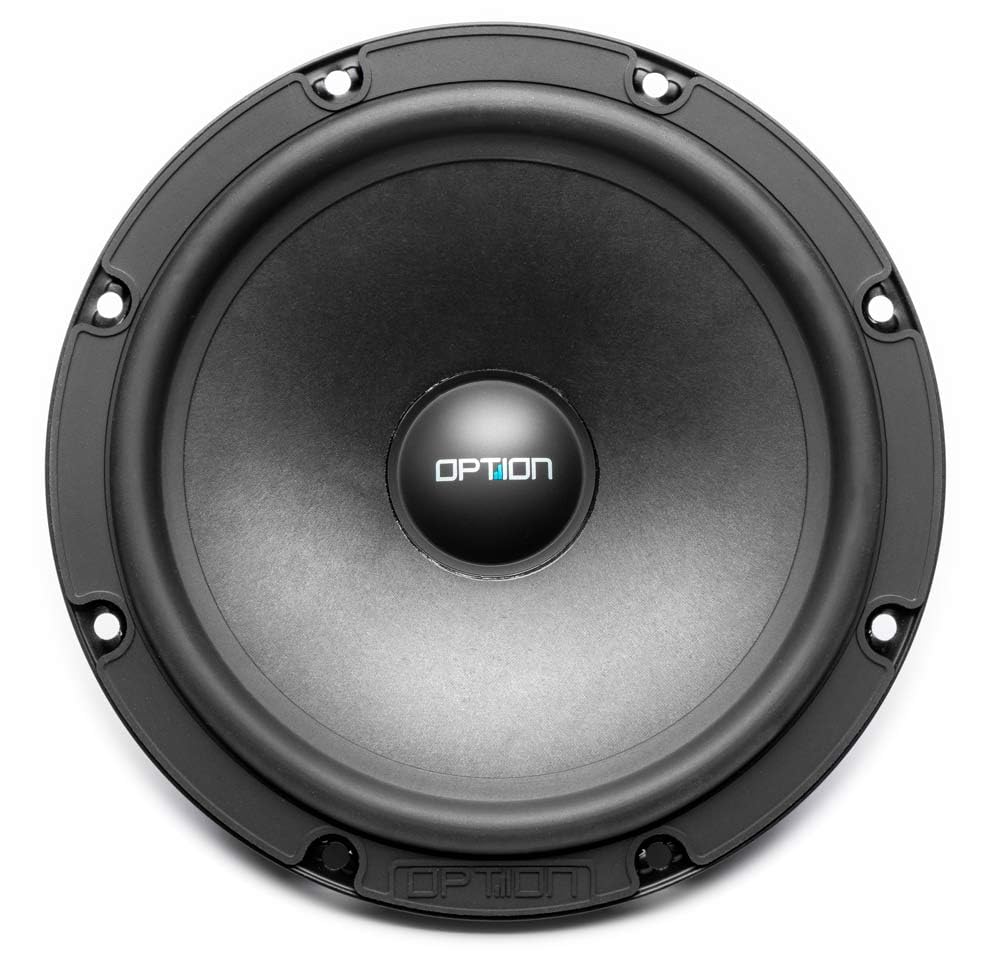 Option BASE-165-2 vie, 16,5 cm, sistema di altoparlanti – 3 Ohm, 88 dB, 55 Watt RMS – 1 paio di altoparlanti per auto
