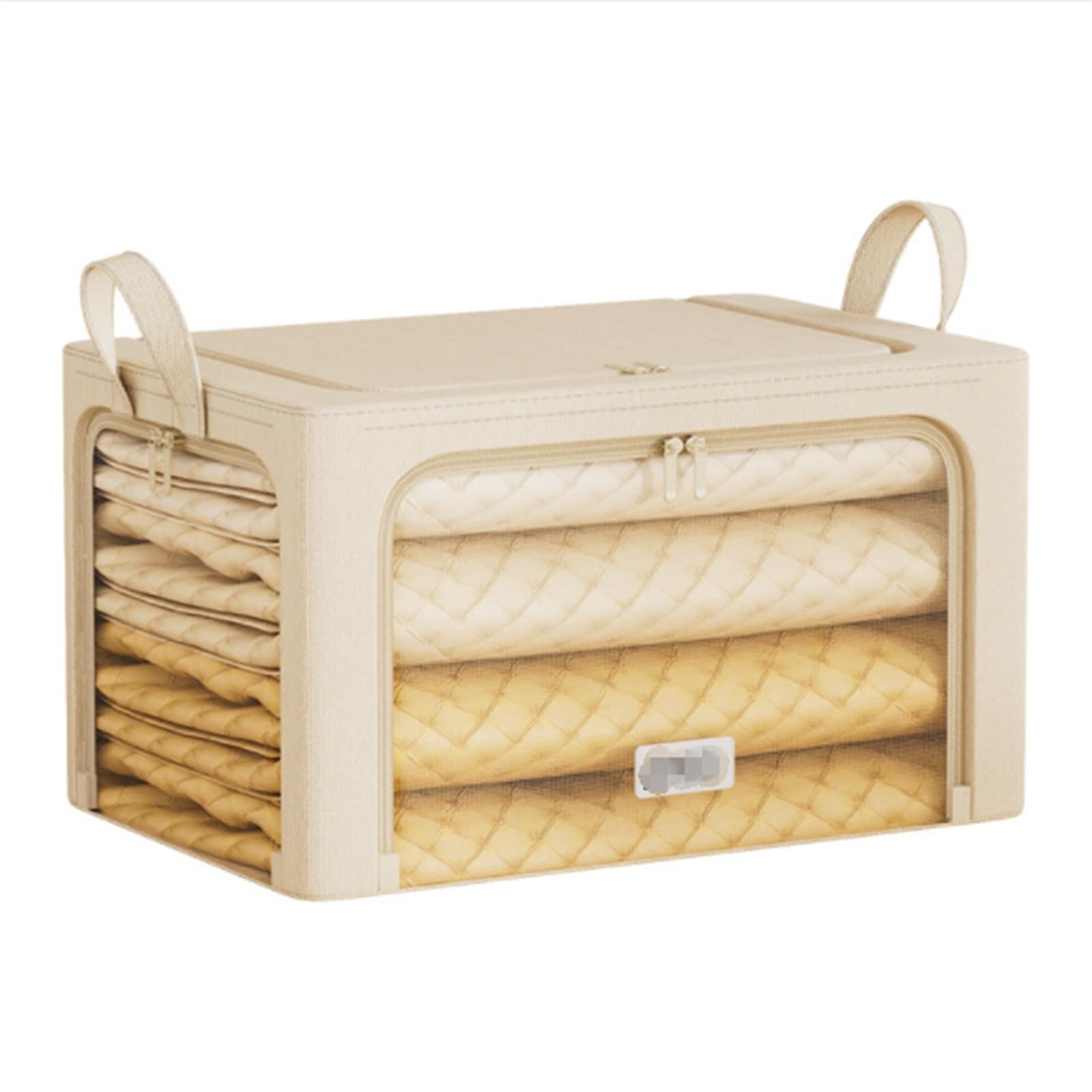 Organizador armario ropa cajas almacenaje bolsas plegables con ventana transparente