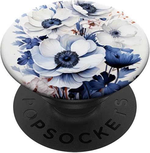 Delicia floral bohemia enredaderas de flores silvestres y vegetación herbácea PopSockets intercambiables PopGrip