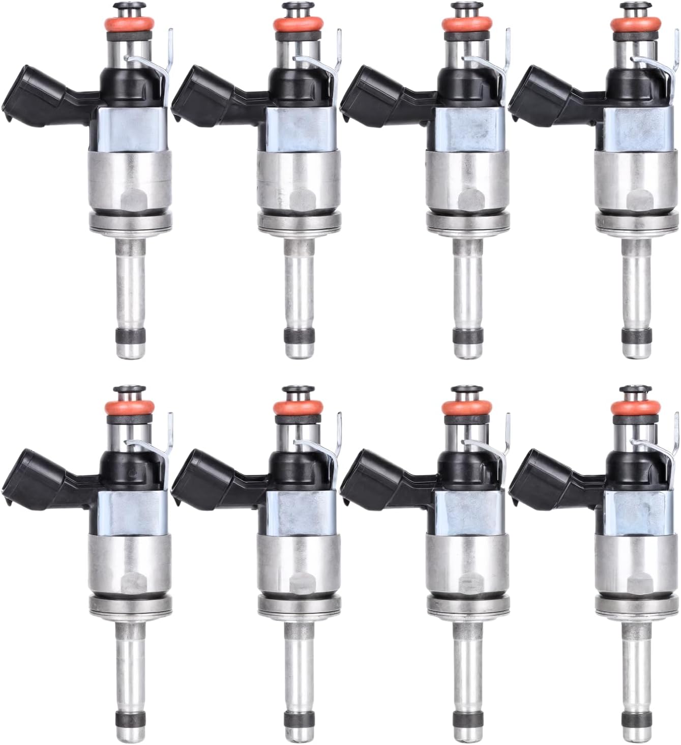Fuel Injectors Set of 8 Compatible with 2018-2020 Ford F-150 5.0L 2018-2021 Ford Mustang 5.0L Replace CM5265