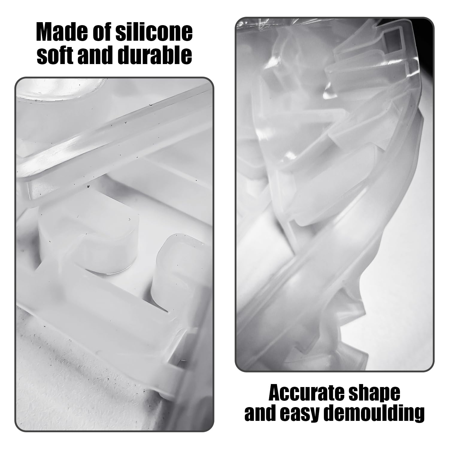 3 Piece Silicone Mold Set, Home, Family, Love, English DIY Ornaments, 3D Resin Casting Mold Set - Image 3