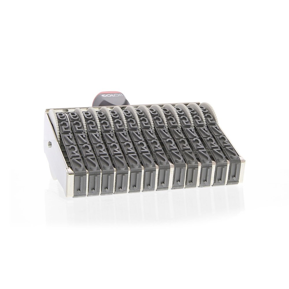 Colop 108901 timbro Numeratore con 12012 – 12 cifre nbaender, 12 mm altezza caratteri