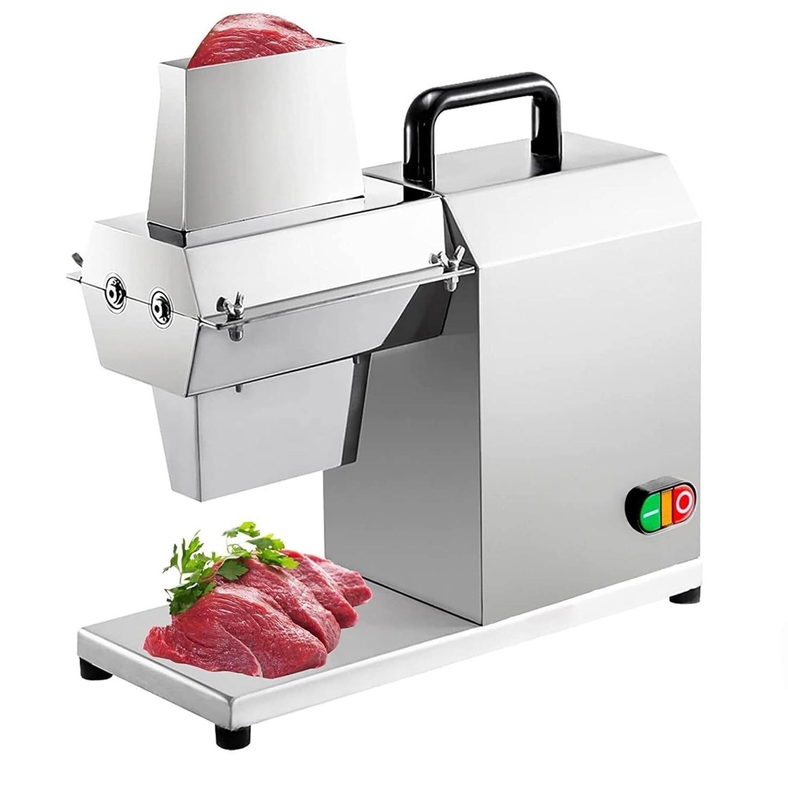 Elektrischer Fleischklopfer, 450 W Edelstahlmaschine mit 48 Klingen, ideal für Huhn, Fisch und Steak, kommerzielle Qualität, Küchenwerkzeug