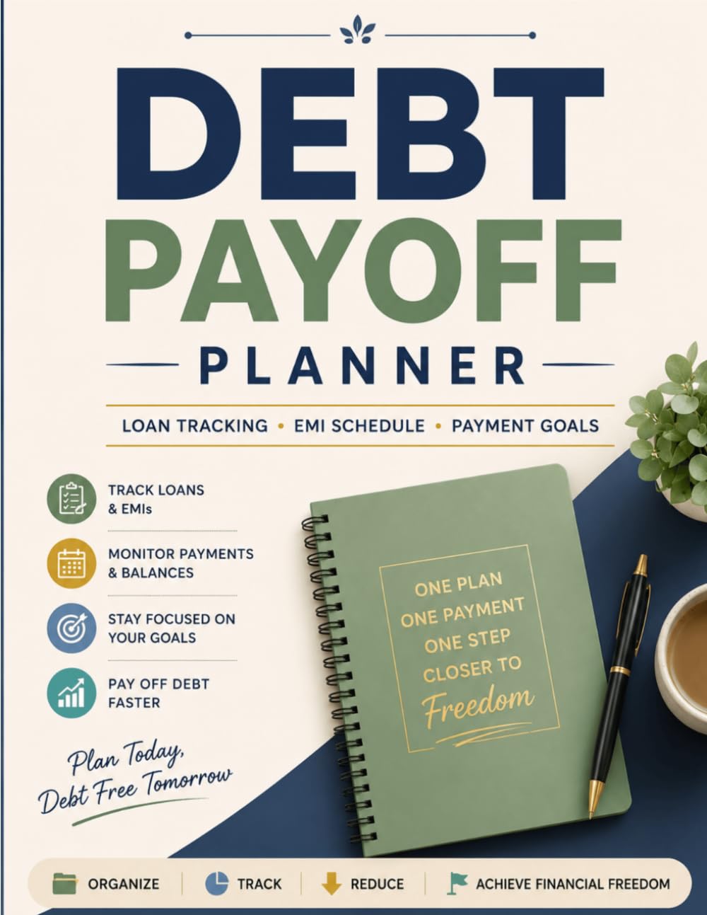 Debt Payoff Planner: Loan Tracking • EMI Schedule • Payment Goals