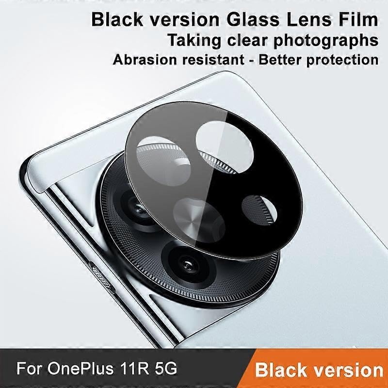 Image of Xmon Camera Lens Protector for OnePlus 11R (1 Pack) - 3D Premium Tempered Glass, Ultra-Clear, Anti-Scratch, Easy Installation - Black
