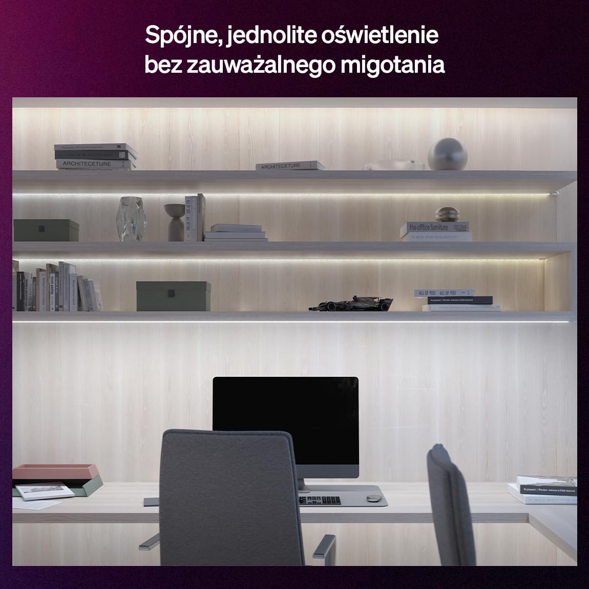 Hue Flux Connector do Taśm LED, Akcesoria, Łącznik Liniowy, Elastyczny Montaż Wewnętrzny, Jednolite Światło, Łatwa Instalacja, 4-pak