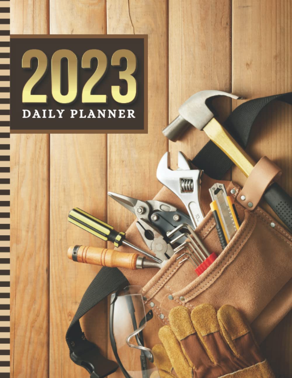 Buy 2023 Daily Planner: 8.5x11 Large Dated - One Page Per Day Diary