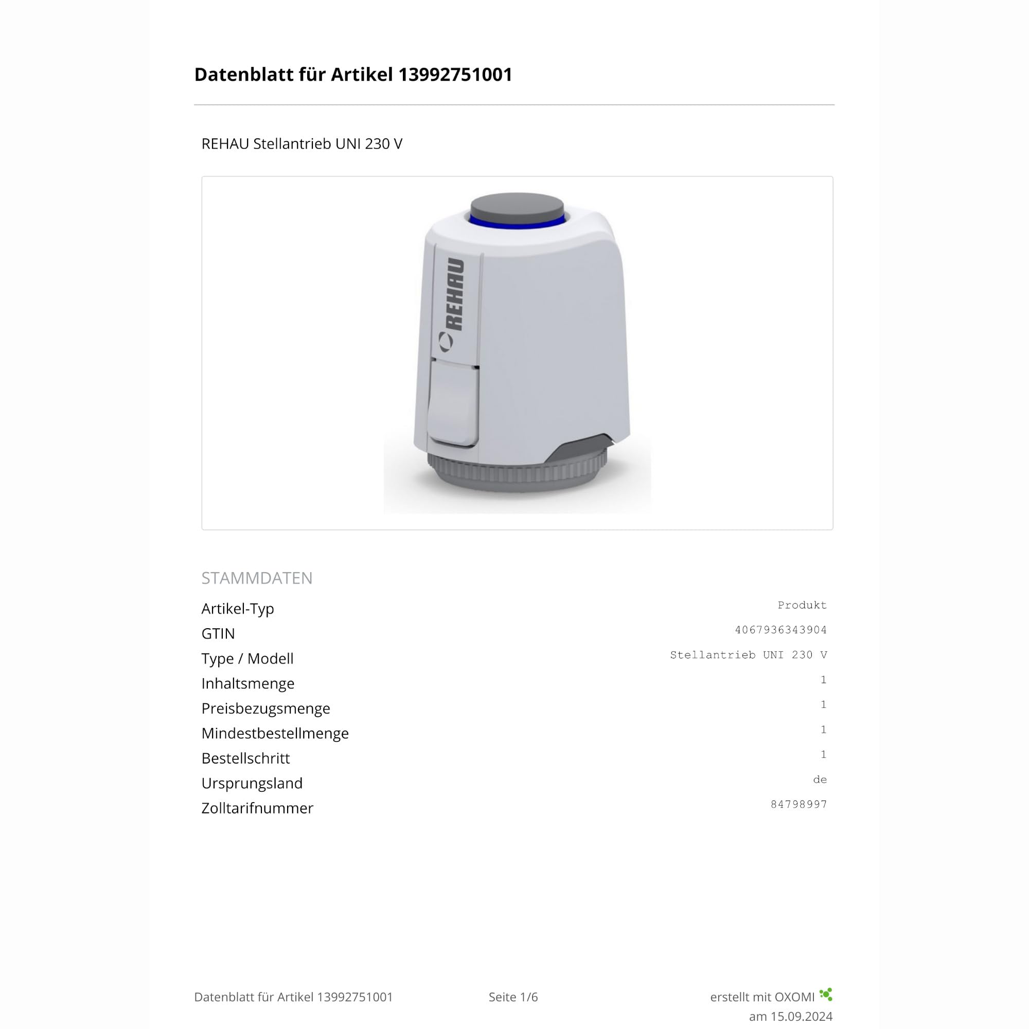 Attuatore Elettrotermico Per Radiatori Watts 22C 230V NC 4 Fili 22c230nc4 36614 - Foto 9