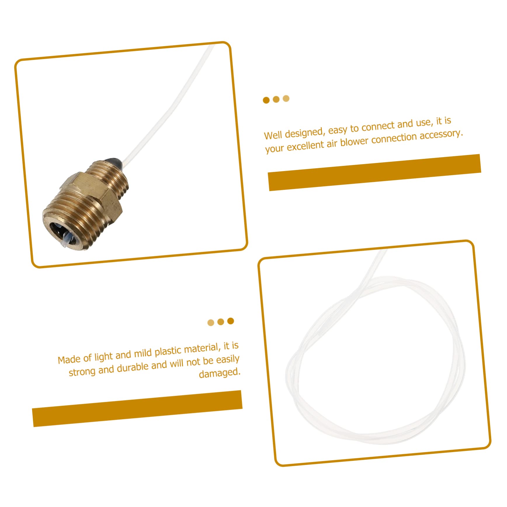 FONDOTIN Professional Air Blower Cleaning Hose Air Blowing Hose for Dust Removal Car Cleaning