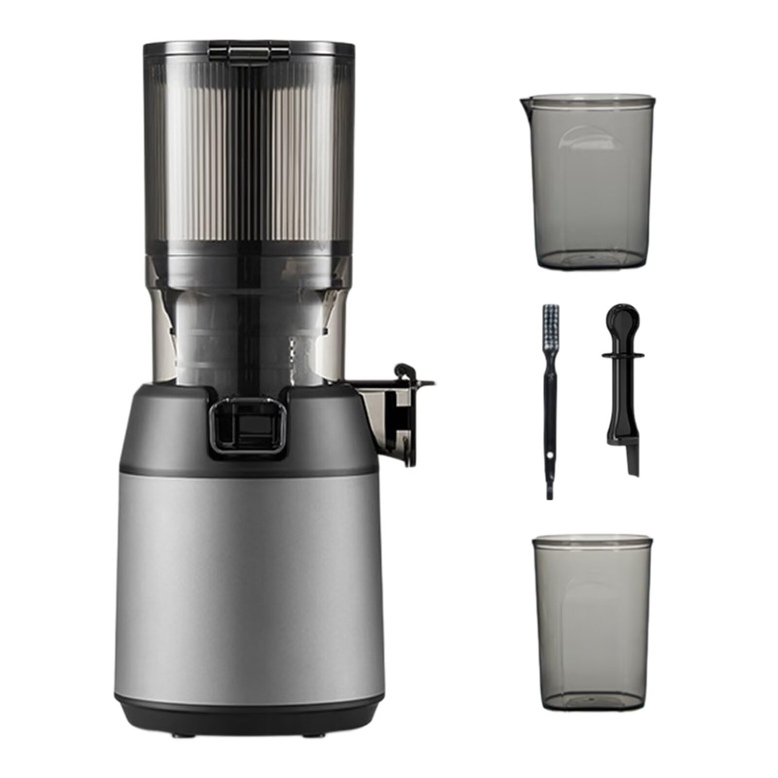 Exprimidor centrífugo profesional de 300 W, filtro de 3 capas, velocidad de 40-80 rpm, exprimidor portátil con separación de orujo, alto rendimiento de jugo, exprimidor lento