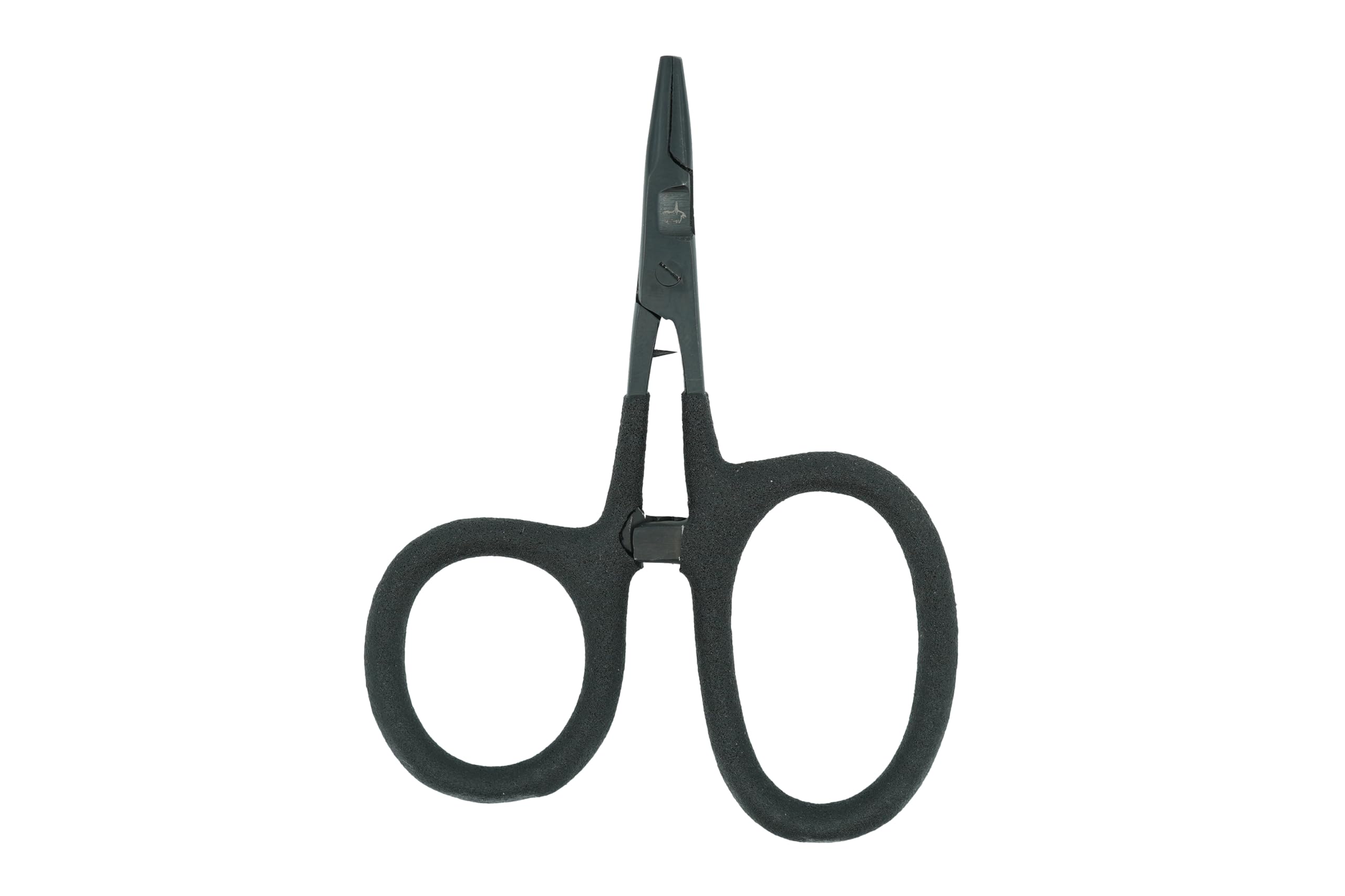 Kingfisher Fly Fishing Soft Grip Scissor Clamp Forcept Hemostat for Hook Removal