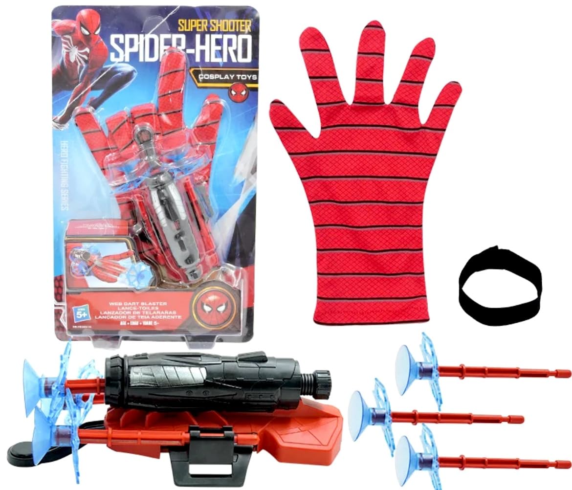 See full amazon price history chart for CLEVER TOTS Spider Hero Action Figure Set with Wrist Gloves and Web Shooter, Multicoloured, for Kids 3-12 Years CLEVER TOTS Spider Hero Action Figure Set with Wrist Gloves and Web Shooter, Multicoloured, for Kids 3-12 Years (B0CYQFVHZX) Amazon Price History, Amazon Price Tracker