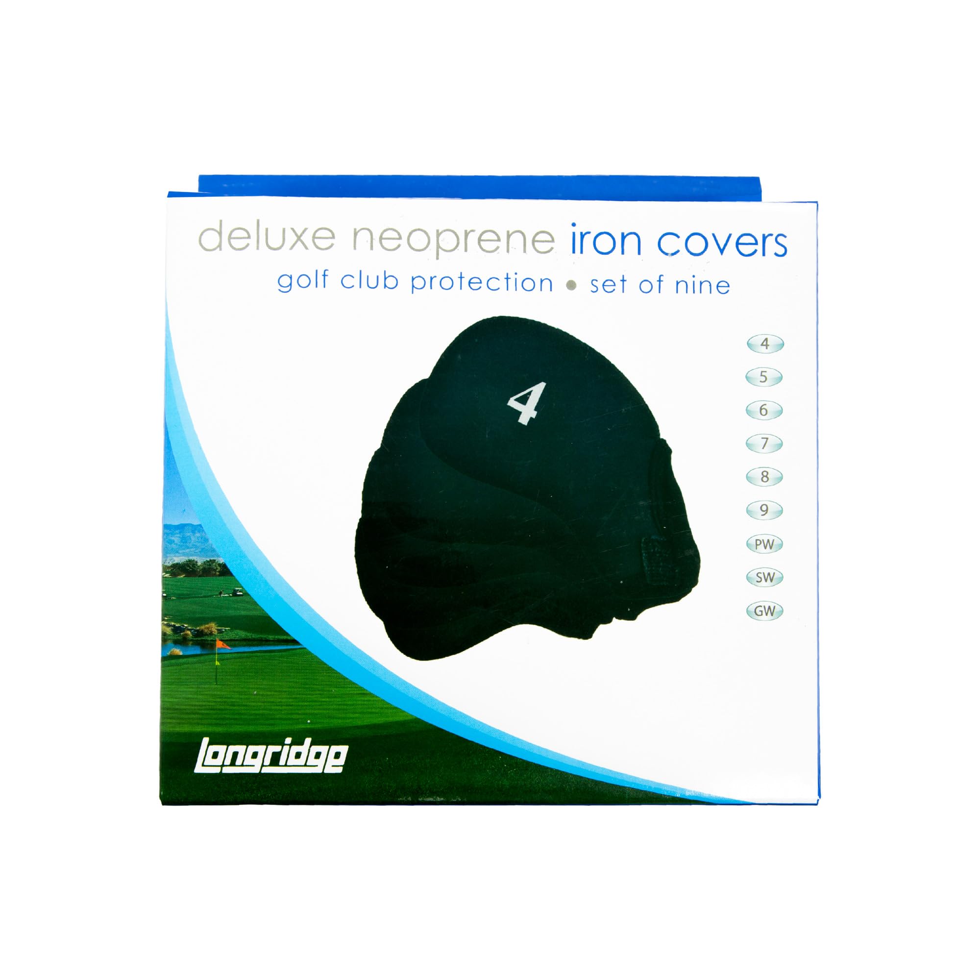 LONGRIDGE Deluxe Juego de fundas de hierro golf neopreno