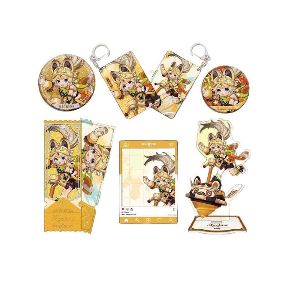 Amazon.co.jp: 原神 グッズ 6点セット ムアラニ キィニチ