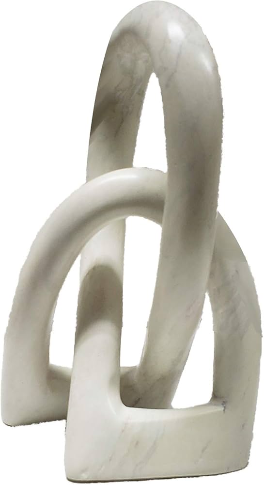 Amazon.com: Continuous Looped Entwined Love Knot Sculpture Unique