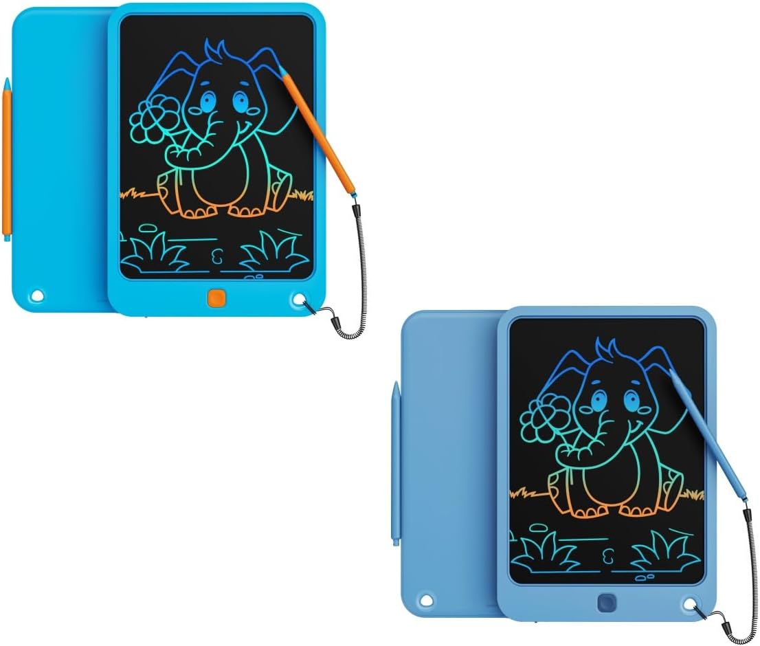 LCD Writing Tablet 10 Inch for Boys Girls(Blue+Navy)