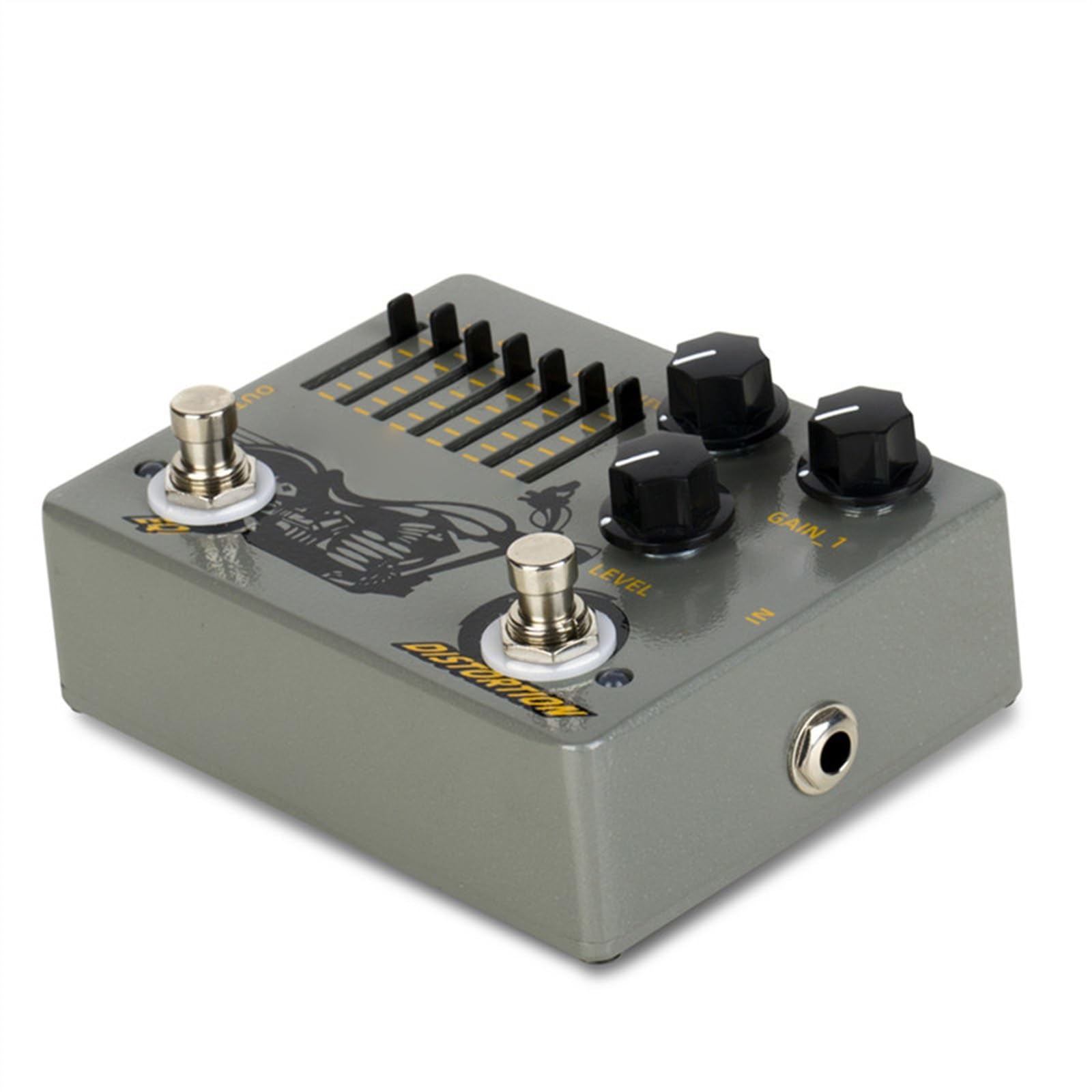 modulacyjny pedał gitarowy Distortion EQ Pedał Efektów Akcesoria Gitarowe Podwójny Pedał Gitary