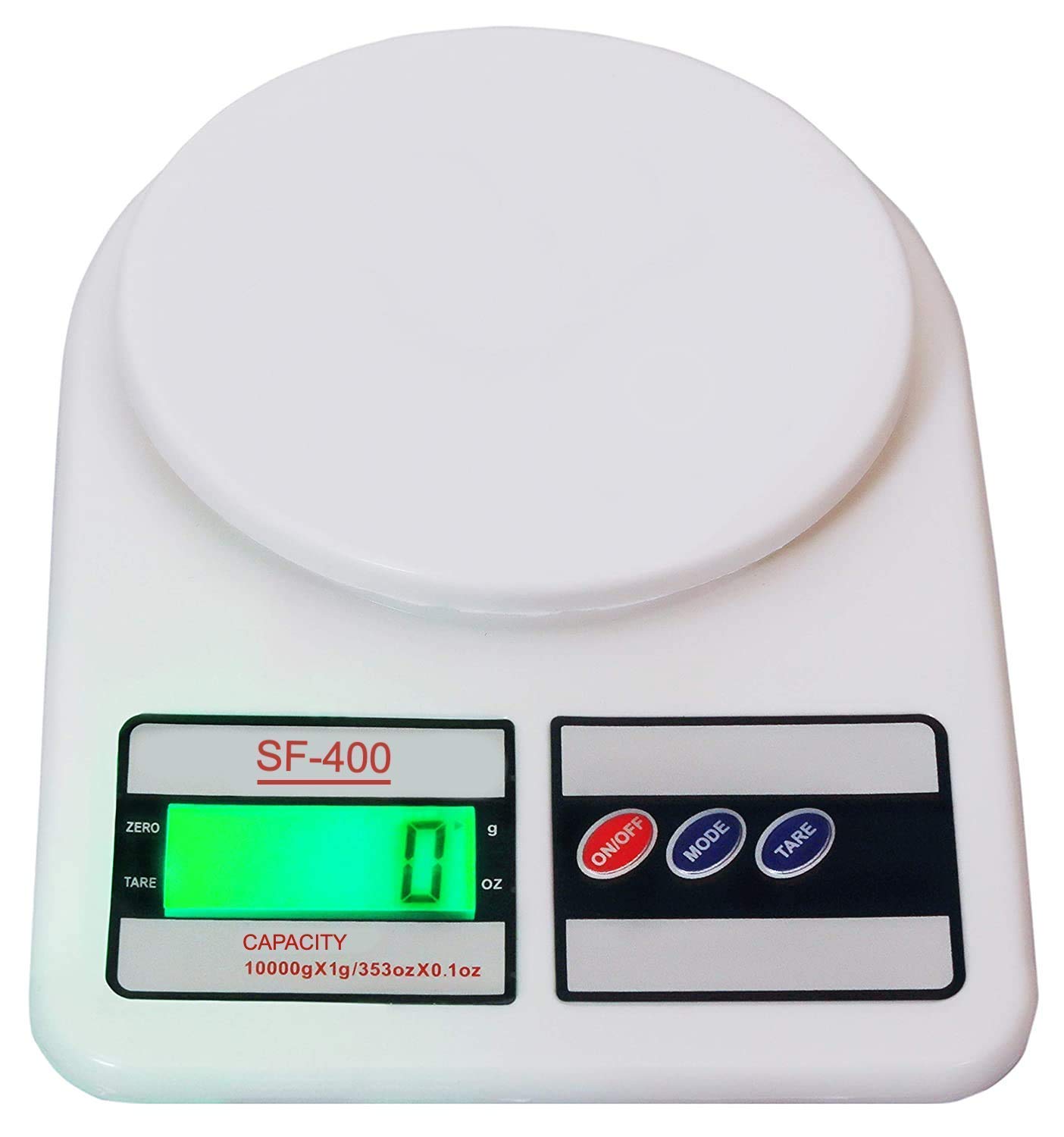 Digital Weighing Scale for Kitchen,10kg,Portable with Free Batteries | Multipurpose Weight Machine | LED Display, High Accuracy | Weight Machine-picture-25