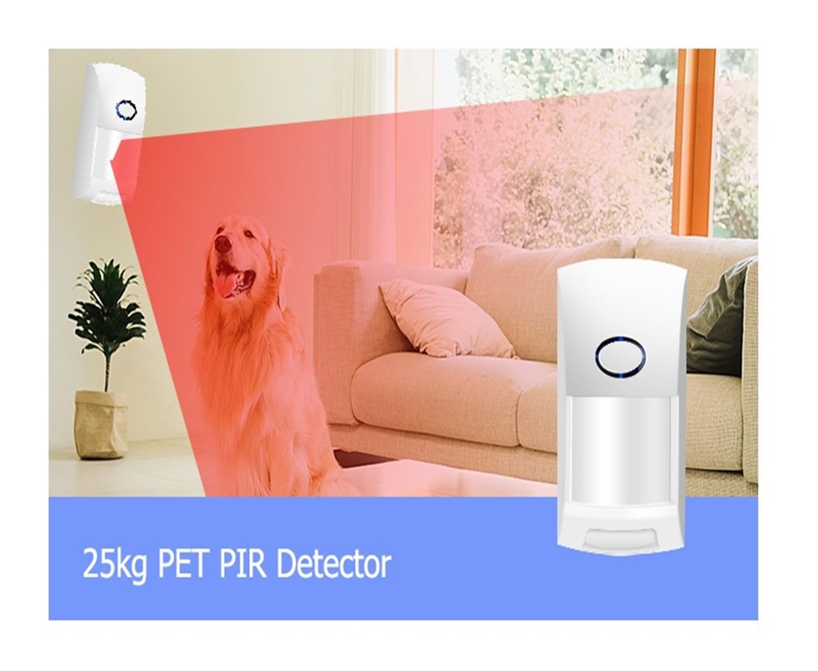 App Control Smart WiFi gsm Sistema de Alarma de Seguridad for el hogar Pantalla LED Sensor de Puerta inalámbrico Detector PIR(I)
