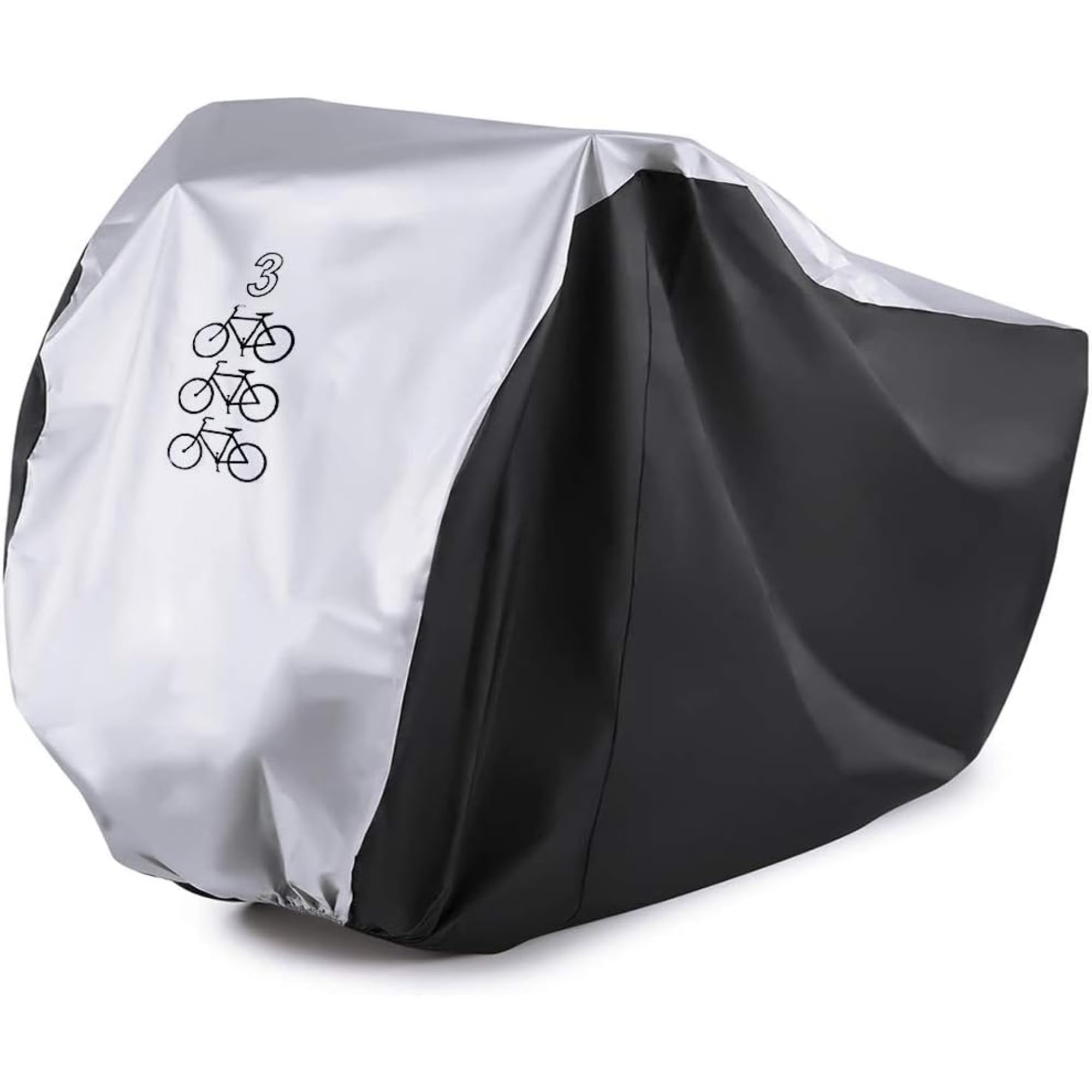 Outdoor Cover for 3 Bike - Waterproof Bicycle | Cover bike covers for outside storage. Rain, Sun, UV, Dust and Wind Proof for Mountain Road Electric Bike With Storage Bag. suitable for motor cycle