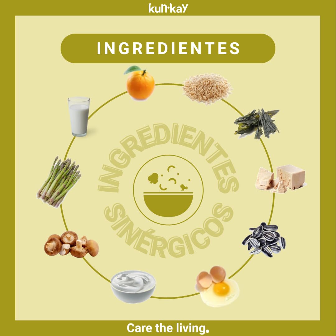 Suplemento Natural en Polvo Immunokun Perros 270 g con probióticos, prebióticos & Beta‑glucanos para reforzar defensas y Salud digestiva