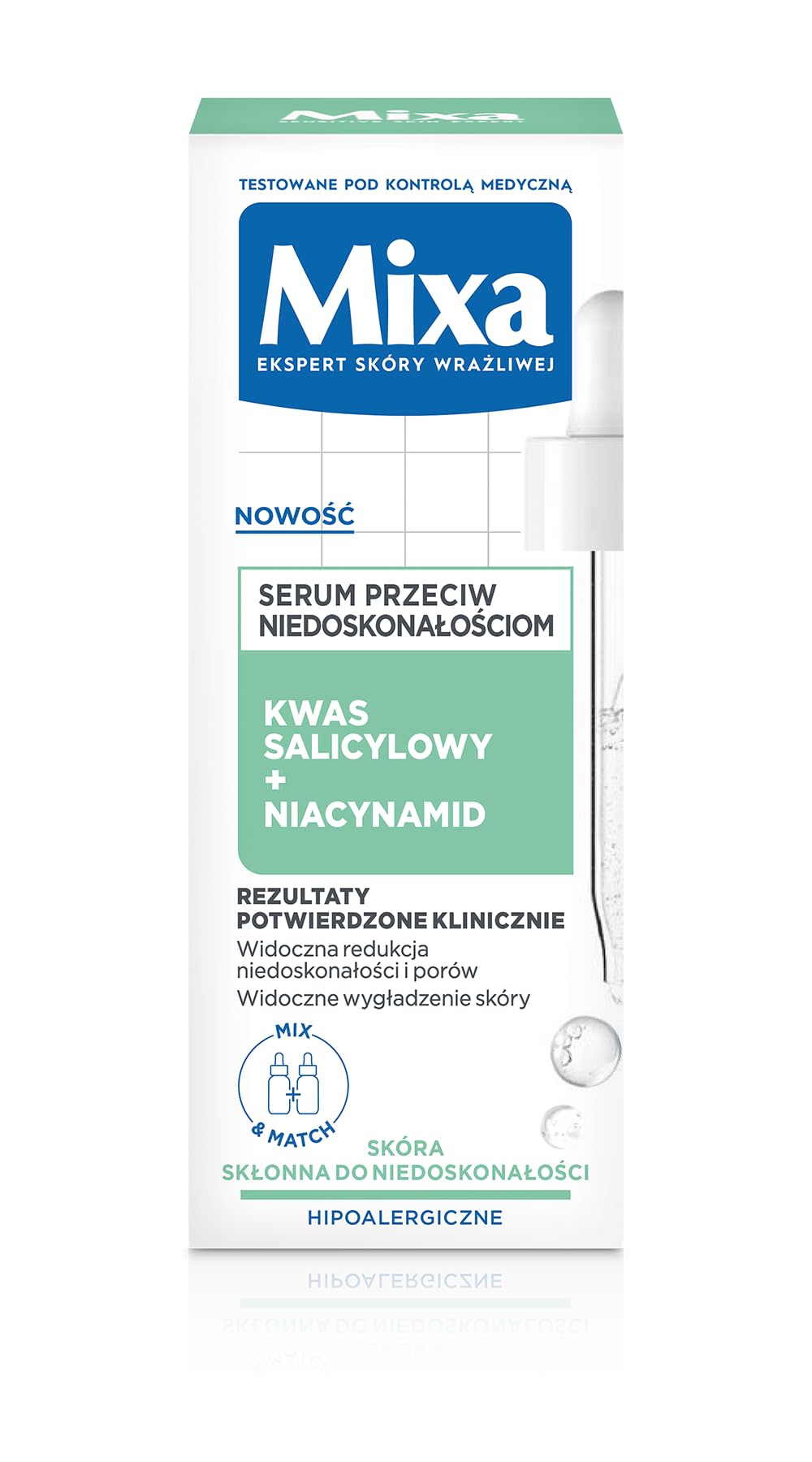 Mixa Anti-Imperfection Facial Serum, Salicylic Acid and Niacinamide