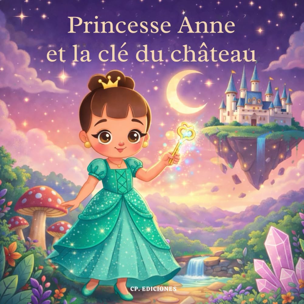 Princesse Anne et la clé du château: livre de coloriage (Princesses Magiques – Livres de Coloriage)
